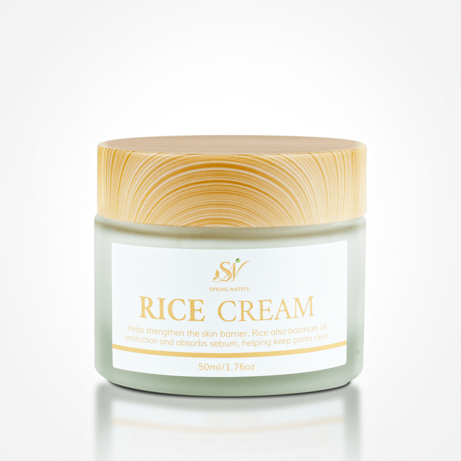 Rice Facial Cream – Brightening & Moisturizing Glow Cream