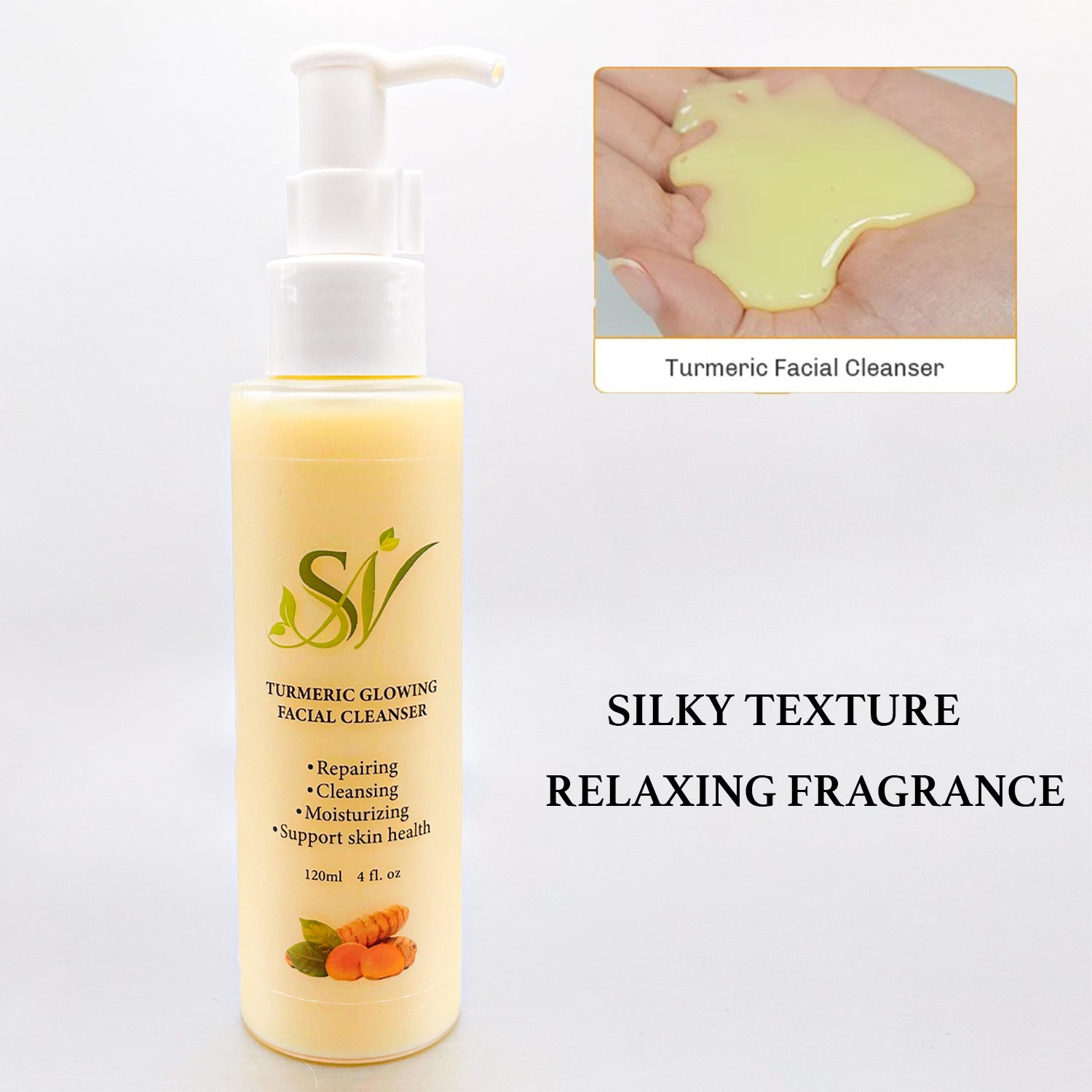 Spring Native Turmeric Face Wash – Deep Clean, Refresh & Glow for All Skin Types